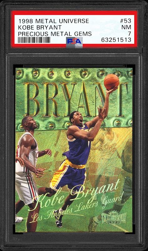 98 metal universe basketball card values